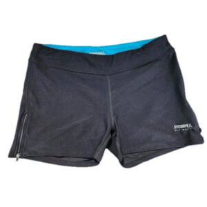 Running Room Fit Wear Black Running Shorts Size Small with Key Pocket